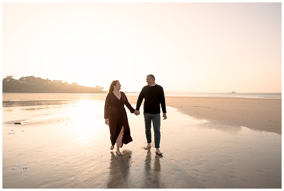 Shooting couple Bretagne Plougrescant-cotes armor