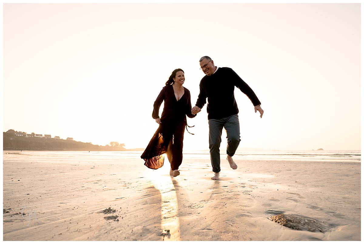 Shooting couple Bretagne Plougrescant