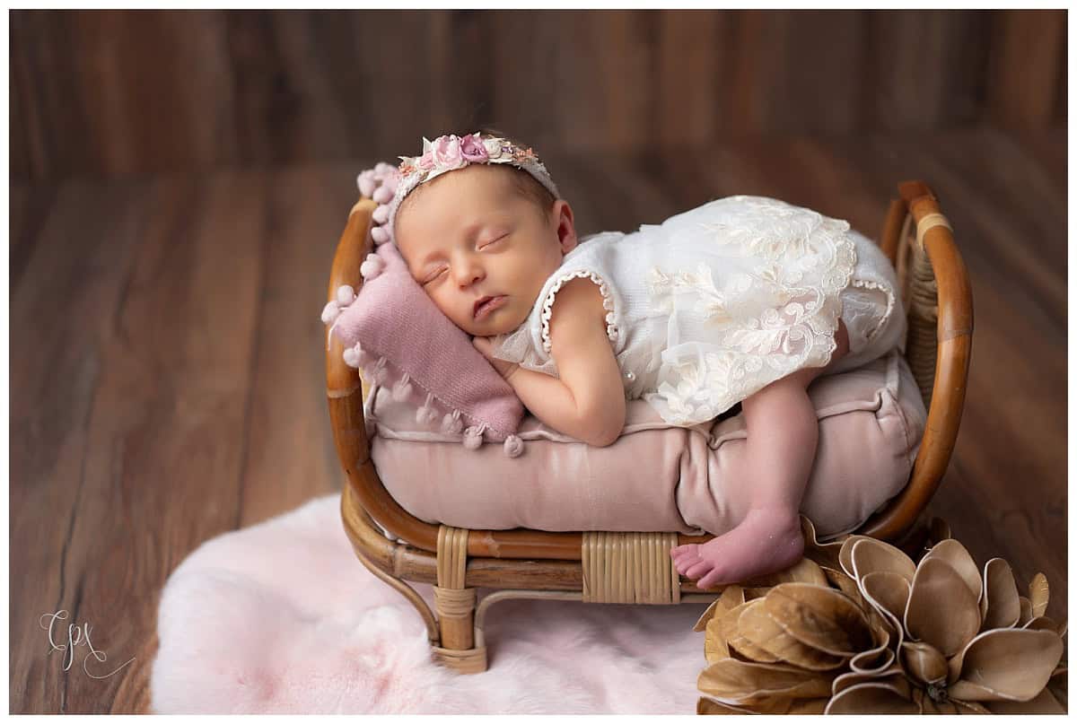 Séance photo portrait de bébé Côtes d'Armor Bretagne-Lannion