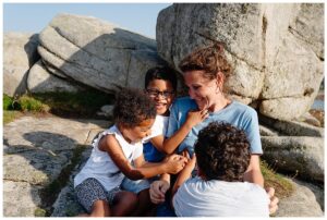 Une séance photo de famille Lannion